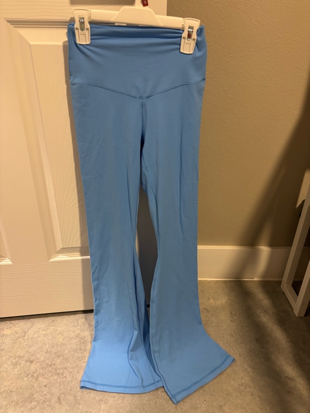 Aerie Light Blue Flared Leggings